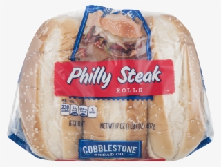 Philly Steak Rolls, 6 Ct, 17 Oz - Meat