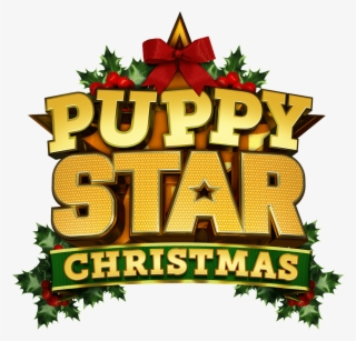 Pup Star Season - Puppy Star Christmas Logo