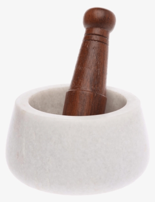 Mortar & Pestle With Agathe Stone - Mortar And Pestle