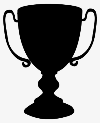 Almost There - Trophy Clip Art Black