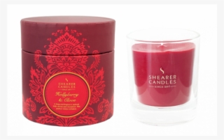 Shearer Candles Scented Candle Hollyberry & Clove Gift - Cosmetics