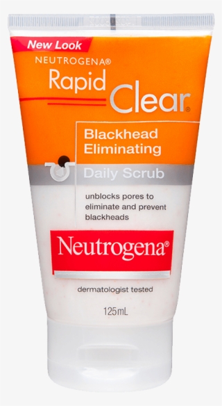 Neutrogena Rapid Clear Blackhead Scrub 125ml - Neutrogena Blackhead Face Wash
