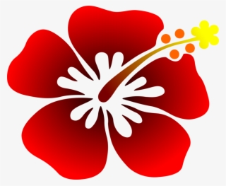 Flower Rosemallows T-shirt Floral Design Aloha - Aloha Flower Clip Art
