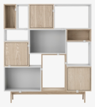 Png Transparent Stacked Storage System Versatile And - Muuto Stacked Storage System