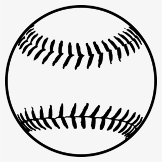 Permalink To Softball Clipart Black And White School - Black And White Softball