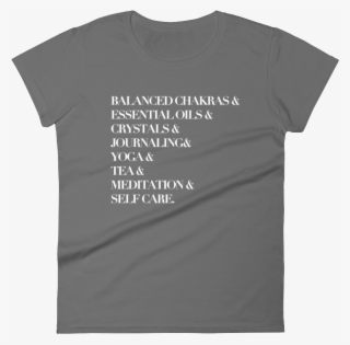 Updateselfcareteewhite Mockup Flat-front Black - Museum Of Modern Art T Shirt