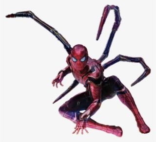 Spider Png - Spiderman Iron Spider Png