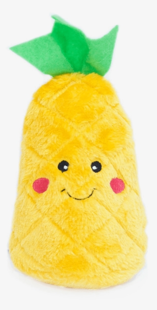 Zippy Paws Pineapple Nomnomz Plush Dog Toy With Squeaker - Pineapple Toys Png