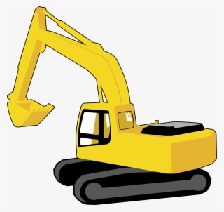 backhoe bulldozer - clip art excavator png