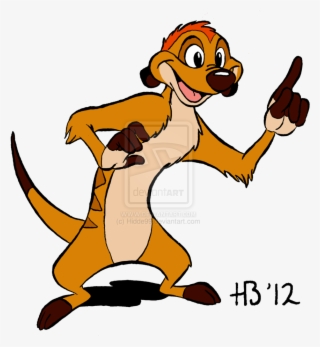 Meerkat Clipart Timon - Тимон И Пумба Рисунок