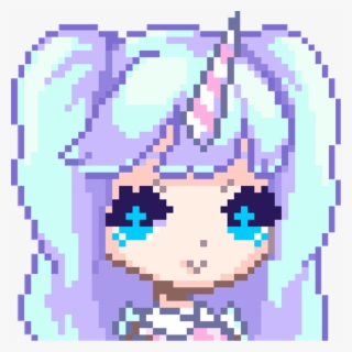 Pixel Anime Girl Search Result Cliparts For Pixel Anime - Cute Pixel Art Girl