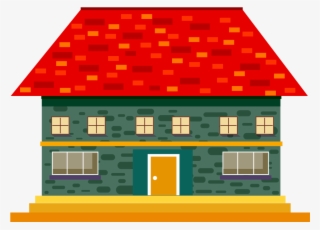 Tiles Clip Art Cartoon Transprent Png Building - Brick House Cartoon Png