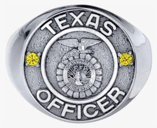 State Officer Ffa Ring - Circle