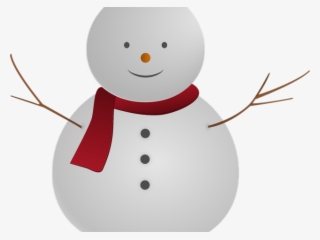 Winter Snow Clipart Free Vector - Snowman