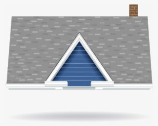 Roof Of House As Icon For Roofing Home Inspection Course - Triangle