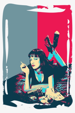Click And Drag To Re-position The Image, If Desired - Pulp Fiction