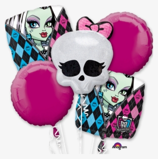Monster High Balloon Bouquet - Foil Balloon Monster High