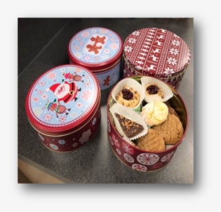 Xmas Cookie Tins - Cupcake