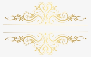 Free Png Download Gold Element Decorative Transparent - Gold Decorative Element Png