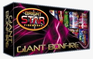 Giant Bonfire 26 Firework Selection Box - Bright Star Fireworks