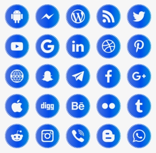 Download Icons Social Media 2019 Svg Eps Png Psd Ai - Social Media Red Icon