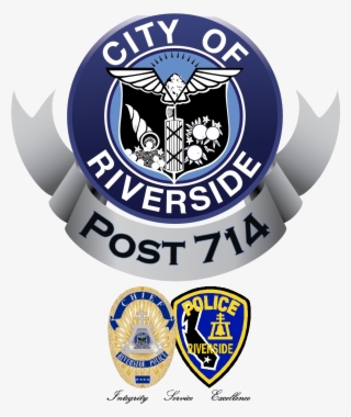 The Weekly Explorer Meetings Are Held Every Wednesday - Riverside City Police Badge