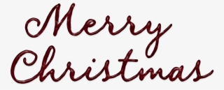 Christmas Tumblr Wallpaper - Merry Christmas Writing With Transparent Background