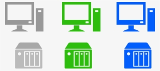 This Free Icons Png Design Of Desktops And Servers