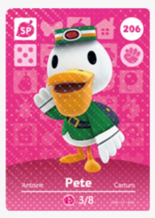 Series - Animal Crossing New Leaf Amiibo Card