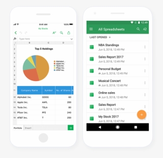 The Spreadsheet App For Mobile Teams - Spreadsheet Apps On Mobile