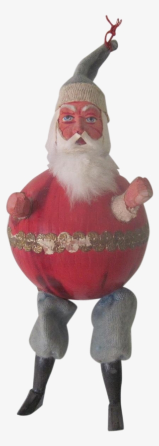 Rare Antique German Santa Claus Squeak Toy Christmas - Santa Claus