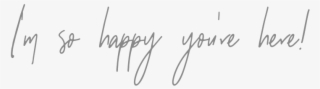 Happy - Calligraphy
