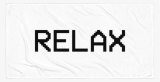 relax vhs beach towel - quick release