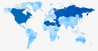 raya coverage - non political world map