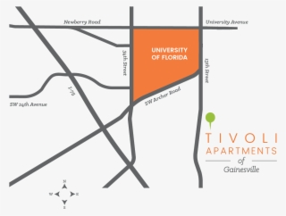 Located Less Than 2 Miles From The University Of Florida, - Diagram