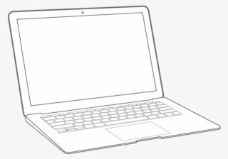 Drawn Laptop Laptop Screen - Drawing A Laptop With Perspective