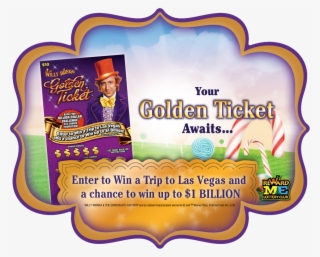 Willy Wonka Golden Ticket - つ 葉 の クローバー