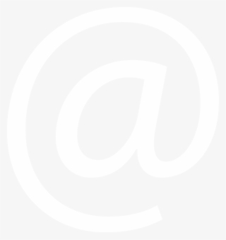 Email - Arroba Icon White Png