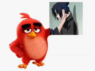 Angry Birds Red Vertebrate Cartoon Flightless Bird - Itachi Choking Sasuke Meme