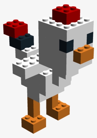 Club Minecraft Chicken Coded Using Bricklayer - Architecture