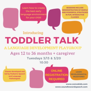 Toddler Talk Flyer - Poster