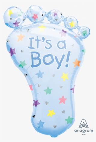 It's A Boy Baby Foot Balloon