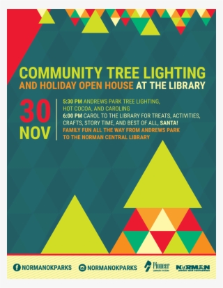 Tree Lighting Flyer - Business In The Community