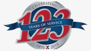 123 Years And Counting Happy Anniversary, Exchange - Label
