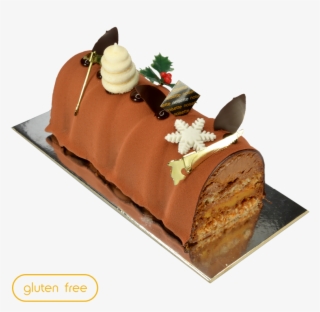 Choco Chic Christmas Log Cake