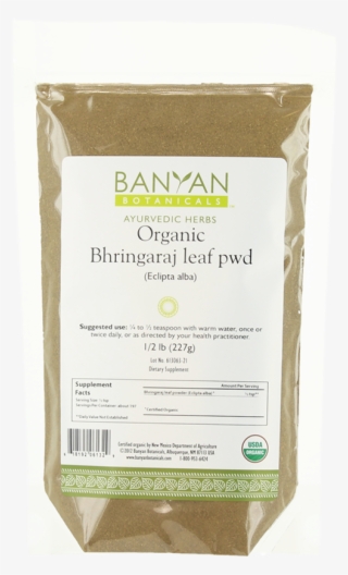 Bhringaraj Powder - Certified Organic - Banyan Botanicals