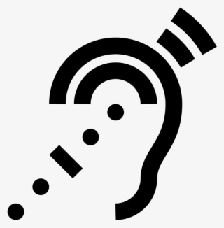 ada assistive listening devices symbol - assisted listening device icon