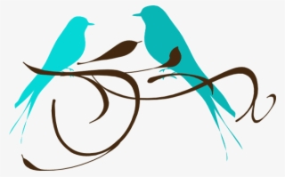 Free Png Download Teal Love Birds Png Images Background - Teal Love Birds Clipart