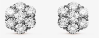 Fleurette Earstuds, Large Model - Van Cleef Fleurette
