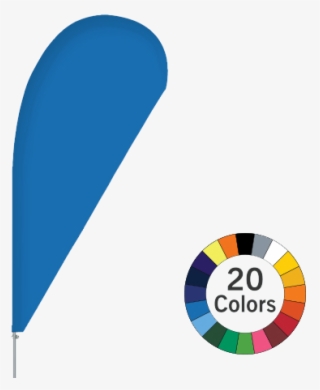 Bowflag® Drop One-color Flag - Graphic Design
